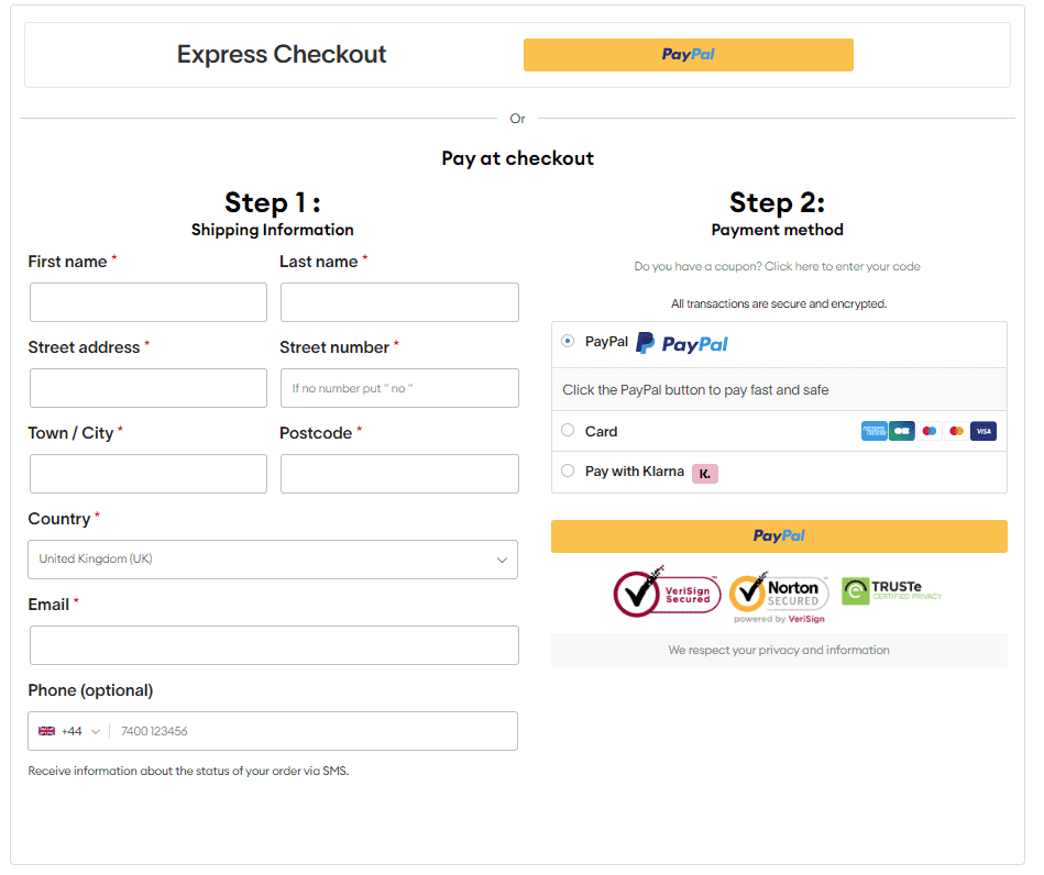 FitSmart Fat Burner UK Order Page